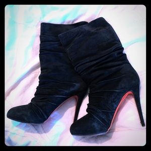 Christian Louboutin Black suede boots (41)